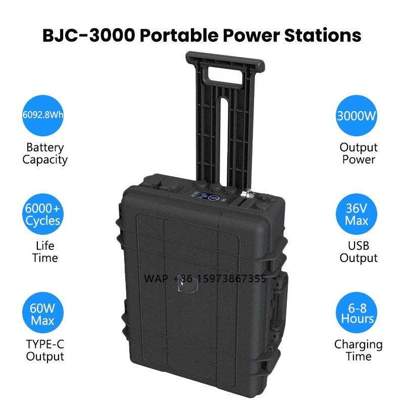 Solar Generator - Station de charge portable 110V 220V,