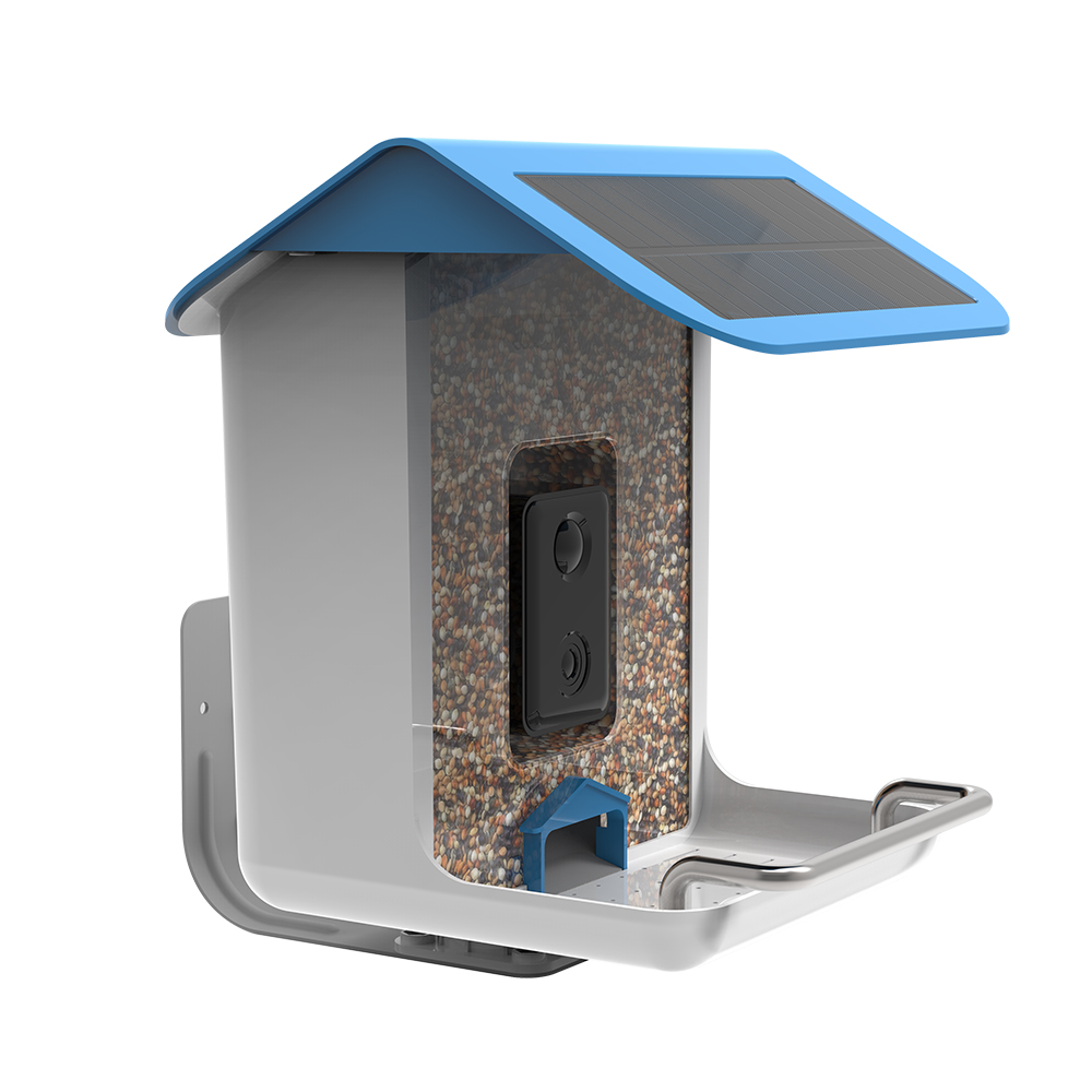 Solar Panel - STLFNew tendance mangeoire à oiseaux intelligente