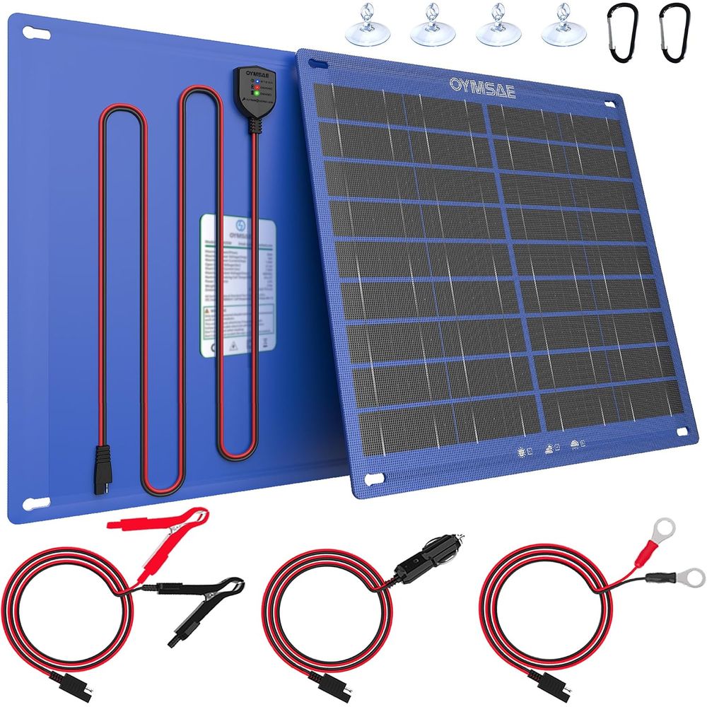 Chargeur de batterie solaire p - Solar Panel avis et prix