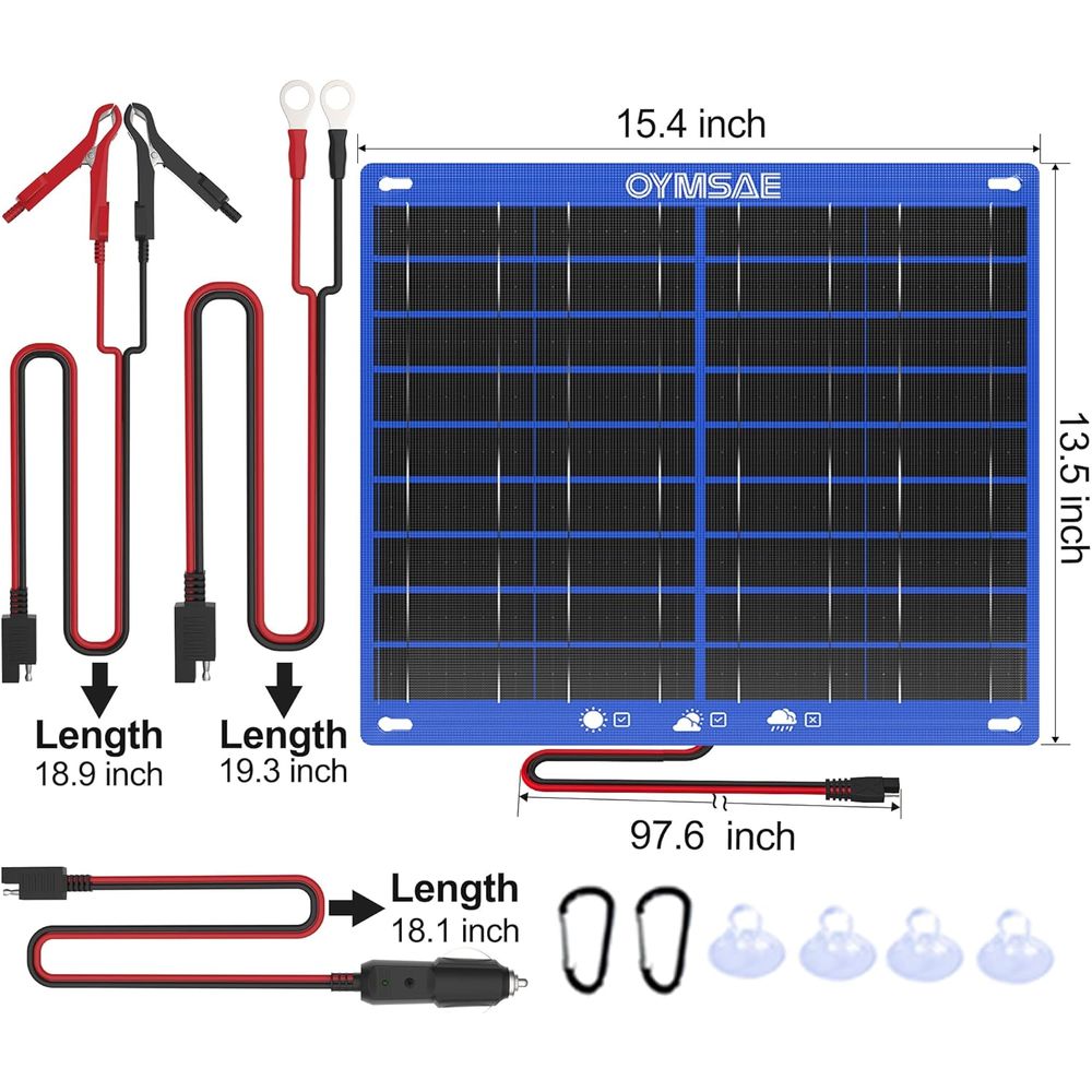 Chargeur de batterie solaire p - Solar Panel avis et prix