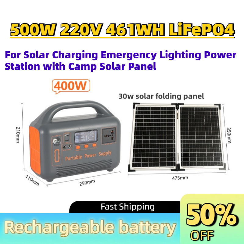 Batterie Externe Portable Amél - Solar Panel 200W avis et prix