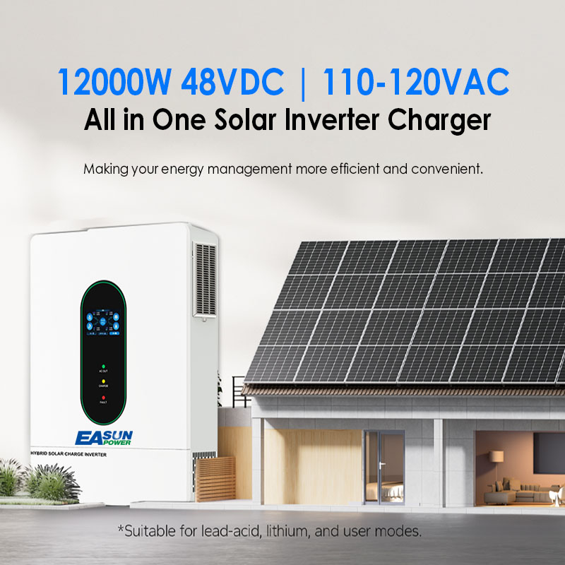 EASUN US 12KW 12000W Onduleur  - Charge Controller Solar avis et prix