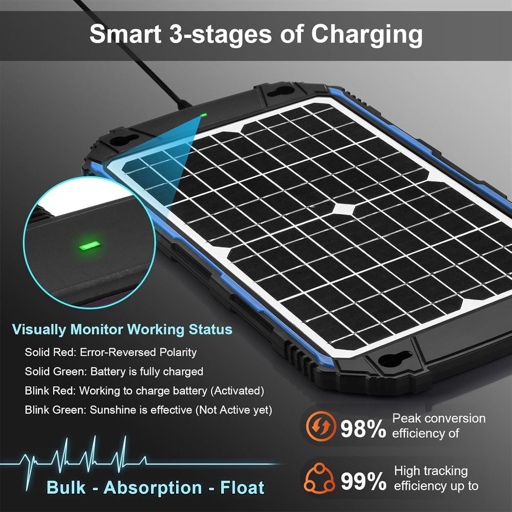 Chargeur et mainteneur de batt - Charge Controller Solar avis et prix