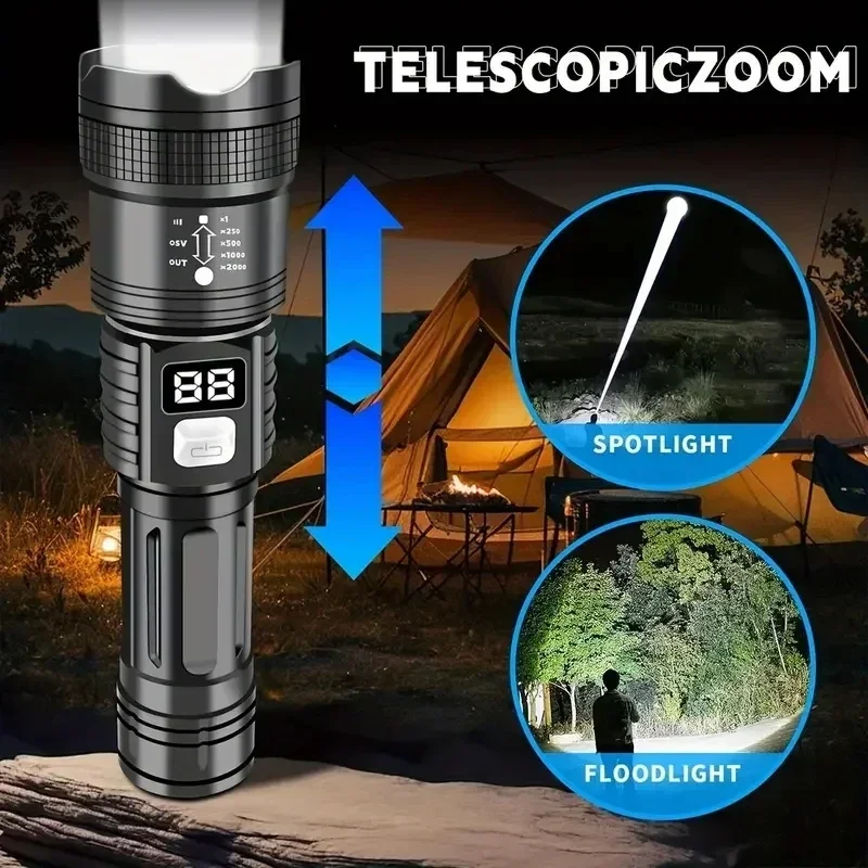 Lampe torche tactique à laser  - Energy Monitor Meter avis et prix